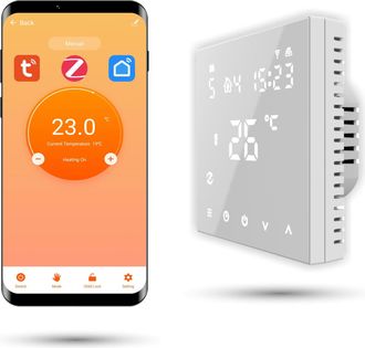 OEM Termostato De Ambiente Zigbee Tuya 3a Blanco Pro2