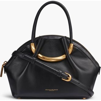 DKNY Oxford Crossbody in Blk/gold at Nordstrom
