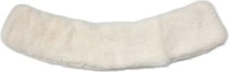 Dolce & Gabbana Fs 142A Fuplh Nerts Bontkraag - Dames - Wintersjaals - Wit - ONE Size - Accessoires