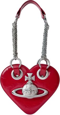 Vivienne Westwood Juliet Heart Chain Bag - Bags - Mujer - Rojo - ONE SIZE