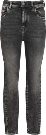 Diesel 1984 Slandy-High Jeans - Dames - Skinny Jeans - Grijs - W27 - Katoen - Jeans
