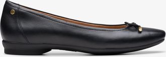 Clarks Candra Licht Zwarte Leren Schoenen