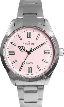 Peugeot Sport Stainless Steel Bracelet Watch- 36MM in Pink at Nordstrom