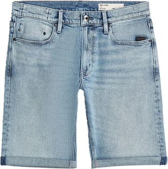 G-Star Heren, Korte broeken, Blauw, Maat: W27 Katoen