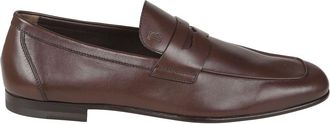 Tod's Deconstructed Leather Loafer - male - Tods - Loafers - Brown - 11 UK - Shoes