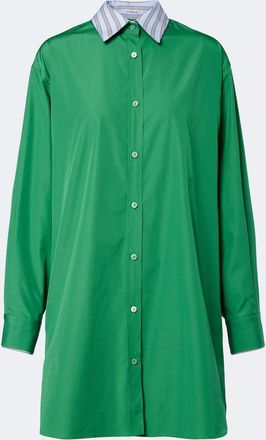 Loewe Double L cotton poplin shirt dress