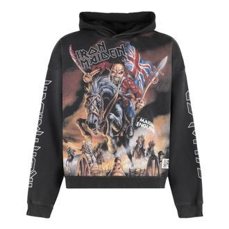 Represent Hoodies, male, Black, S, Steed Cotton Hoodie