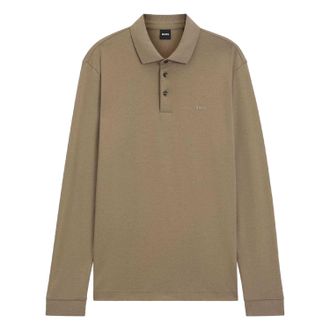 HUGO BOSS Heren Pado 30 Poloshirt (Bruin)