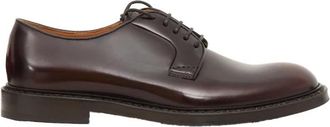 Doucal's Business Shoes, male, Brown, Size: 8 US Derby Lace-up