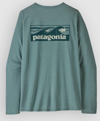 Patagonia Cap Cool Daily - Boardshort Logo Langarm Lycra blau