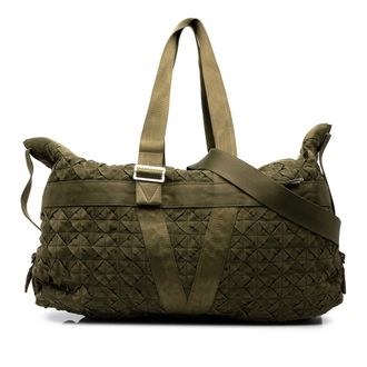 Bottega Veneta Pre-owned Bottega Veneta Canvas Intrecciato Webbing Cassette Duffle Bag Ladies PAIRHJD5RTBRYE1H
