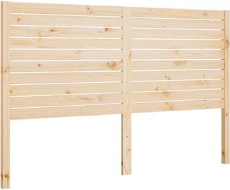 vidaXL Bed Headboard 141x4x100 cm Solid Wood Pine Vidaxl
