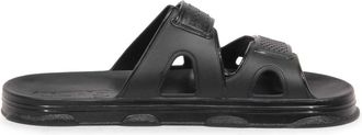 GCDS Zwarte Ciabatta Gum Slippers Ss 22M470008 - Heren - Sandalen - Zwart - 40 EU - Schoenen