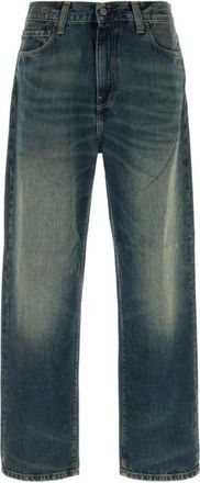Carhartt Work in Progress Blue Relaxed Mid Rise Jeans