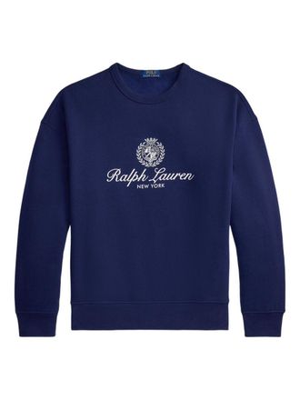 Polo Ralph Lauren Mens Sweatshirt Blue Cotton Sweatshirts Sweater