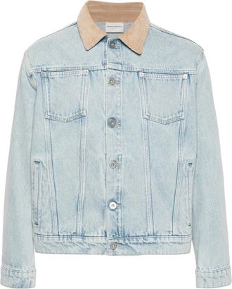 Dr&ocirc;le de Monsieur Denim Jas - Heren - Spijkerjassen - Blauw - L - Denim - Jassen