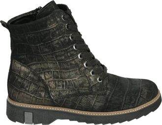 Waldl&auml;ufer Sportieve Bruine Nubuck Sneakers - Dames - Veterlaarzen - Bruin - 40 1/2 EU - Leer - Schoenen