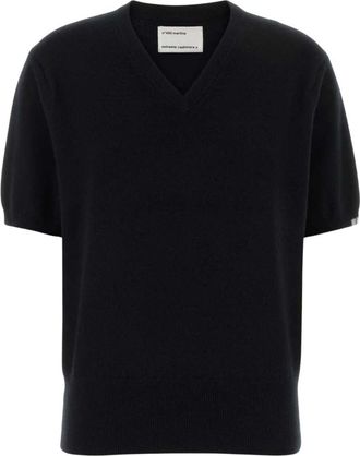 Extreme Cashmere N&deg;490 Trui - Dames - Cashmere truien - Zwart - ONE Size - Kasjmier - Truien & Vesten