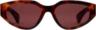 Gucci Gg 1845Sa Zonnebril - Dames - Zonnebrillen - Bruin - ONE Size - Accessoires
