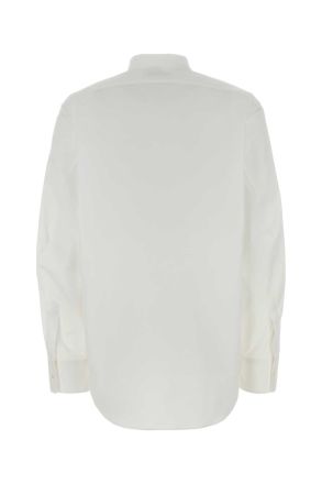 Givenchy White Exterior: Cotton Camicie Shirt