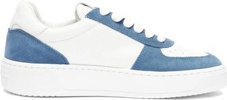 Stuart Weitzman Monogram Tennis Sneaker - Dames - Sneakers - Wit - 35 EU - Leer - Schoenen