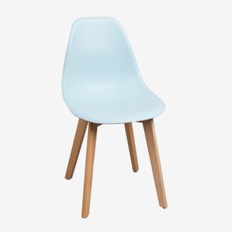 Sklum Sklum - Pack De 2 Sillas De Comedor En Polipropileno Y Madera De Haya Scand Nordic