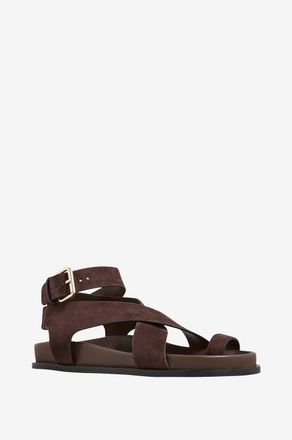 A.Emery Flache Sandalen aus Leder Jalen