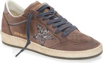 Golden Goose Ball Star Low Top Sneaker in Lavander Gey/Silver/Ametist at Nordstrom, Size 12Us