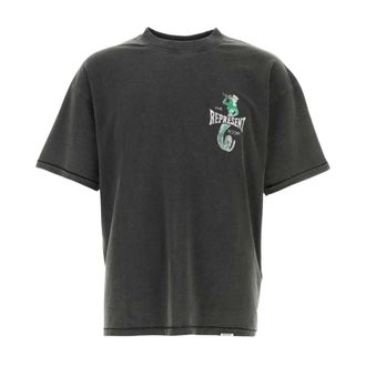 Represent T-Shirts, male, Gray, Size: M Cotton T-Shirt