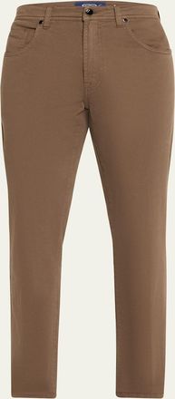 Cesare Attolini Mens Cotton and Cashmere 5-Pocket Pants