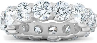 Pompeii3 6 Ct Diamond Eternity Wedding Ring 14k White Gold