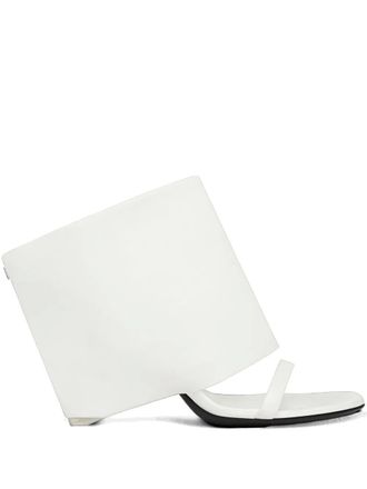 Courrèges Oblique sandals - White