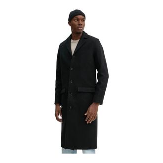 Sams&oslash;e & Sams&oslash;e Hombre, Abrigos, Negro, Talla: M