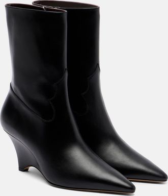 Le Monde Beryl Le Monde B&eacute;ryl Camille 70 leather boots