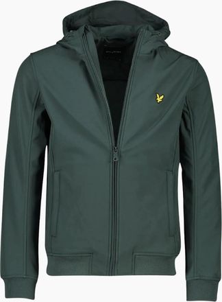 Lyle & Scott Mens Lyle & Scott Green Fleece Back Softshell Jacket - Size: 38/Regular