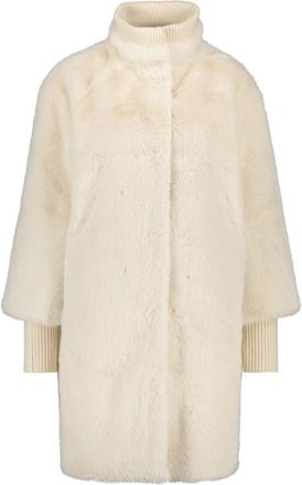 Rino&Pelle Pilar Jas - Dames - Mantel - Beige - XL - Jassen