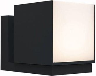 Lutec Lámpara de fachada, aplique de exterior CUBA negro Lutec 5193803012