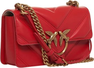 Pinko Pinko Crossbody Bags - Shoulder Bag Mini Love Bag - Gr. unisize - in Rot - f&uuml;r Damen
