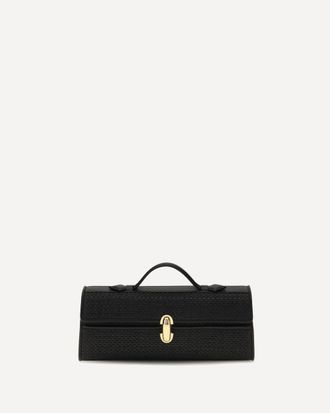Savette Pochette Slim Symmetry in rafia Woman UNI
