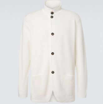 Kiton Linen and cotton cardigan