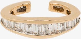 Adina Reyter 14K Yellow Gold Heirloom Diamond Single Ear Cuff - Womens - Diamond/14kt Yellow Gold