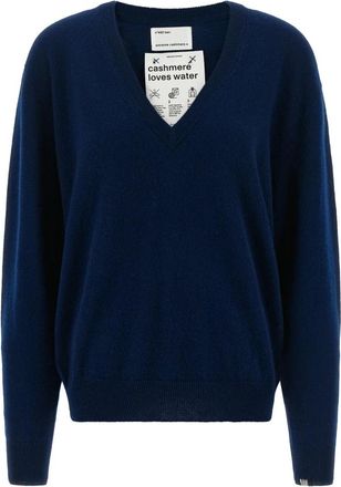 Extreme Cashmere Truien & Vesten, Dames, Blauw, ONE Size, Wol, N&deg;492 Ben Jersey