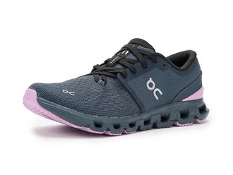 On Cloud X 4 Womens Shoes Navy/Sakura : 10.5 M, Synthetic