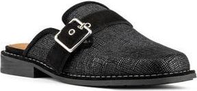 Donald J Pliner Buckle Mule in Black at Nordstrom Rack, Size 6.5