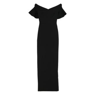 Solace London Cielo Off-shoulder Maxi Dress