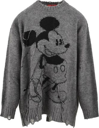 Aniye By Stijlvolle Sweaters voor Vrouwen - Dames - Ronde hals truien - Grijs - S - Truien & Vesten
