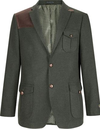 TruClothing Tweed Jacket Hunting Elbow Patch
