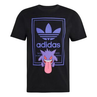 adidas x Pokemon T-Shirt Tokyo 2 Asia Sizing Black LK3882