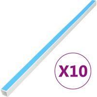 OEM Canaleta Autoadhesiva Para Cables De 15 X 10 Mm, 10 M, Pvc-crezuo