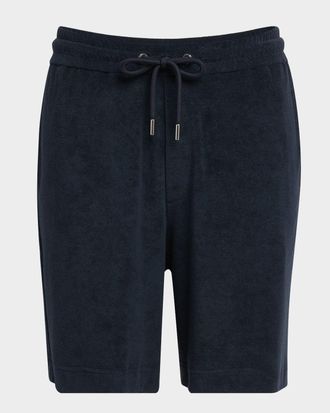 Moncler Men & apos;s Terry Drawstring Shorts